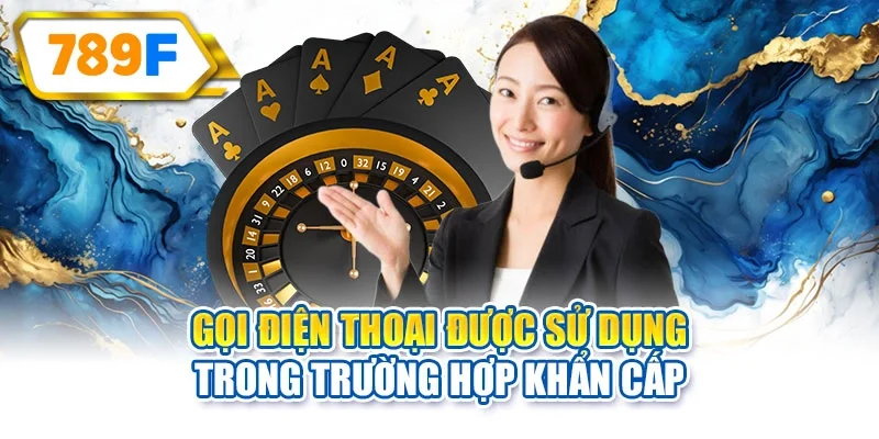 Gọi điện thoại được sử dụng trong trường hợp khẩn cấp